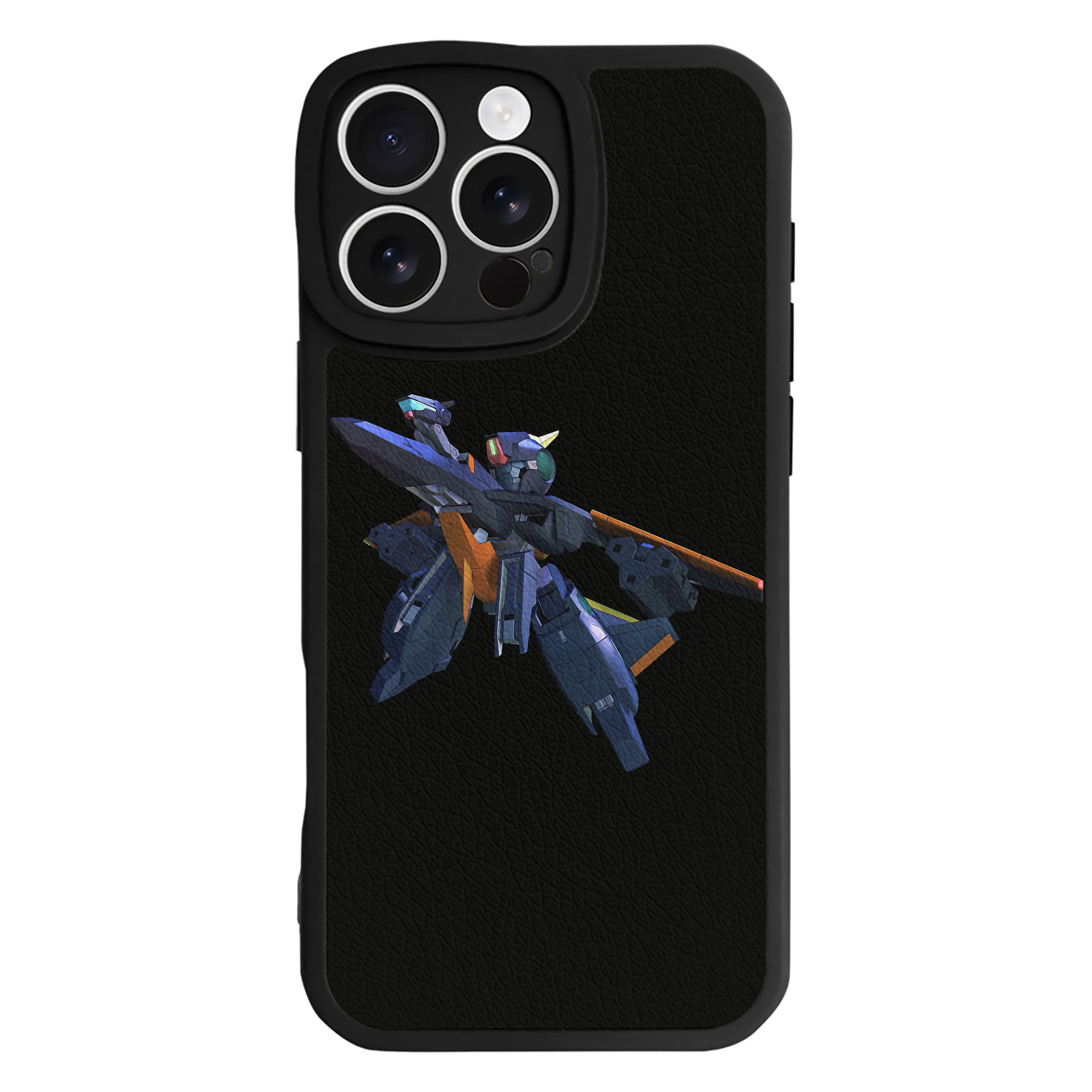 （画像用） 機動戦士ガンダム Mobile Suit Gundam 【iPhone 16シリーズ対応】シリコンスマホケース（レザー調） 材質：シリコン
